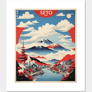 Seto Japan Vintage Poster Tourism Posters and Art